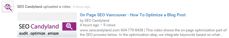 On Page SEO Vancouver How to Video